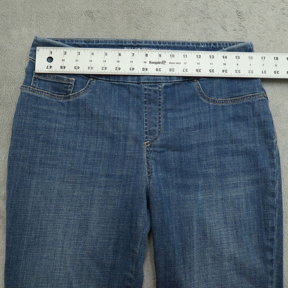 Chico's Pull On Jeans Women's Size 2R US-12R High-Rise Jegging Ankle 26" Inseam - Picture 14 of 15